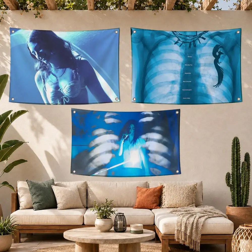 Singer L-Lorde Flags Decoration Outdoor Picnic Party Art Hanging Home Camping Party Banner Best Sellers