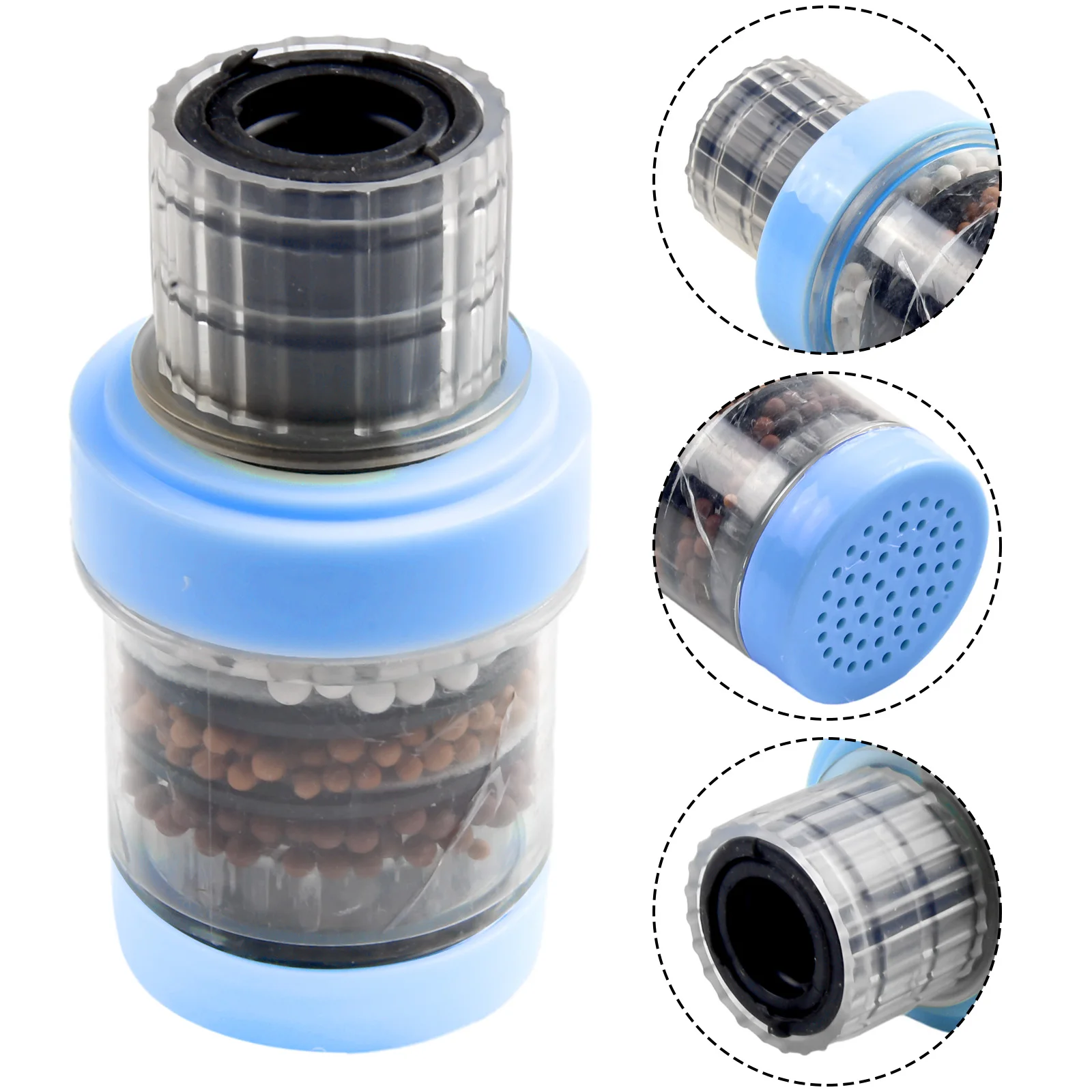 Shower Well Water Bathtub Faucet Faucet Filter Water Filter Blue Green Health Remove Impurities Shower Well Water