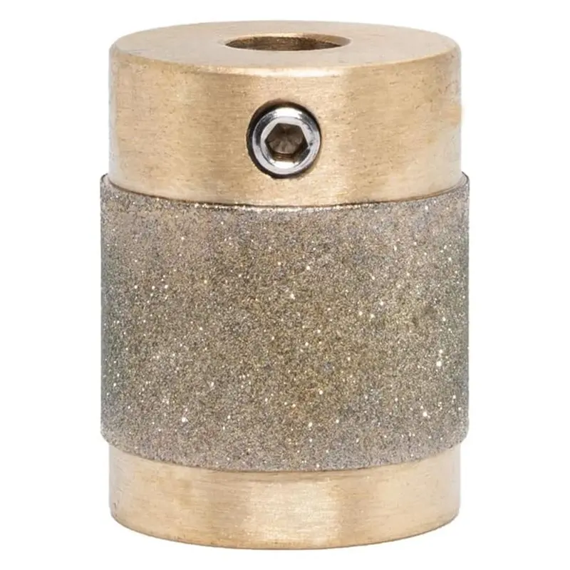 ABKJ-2 Set 1 3/4 1/4 Inch Stained Glass Diamond Grinder Bit Tools 3 Sizes Brass Core Stained Glass Grinder Bits