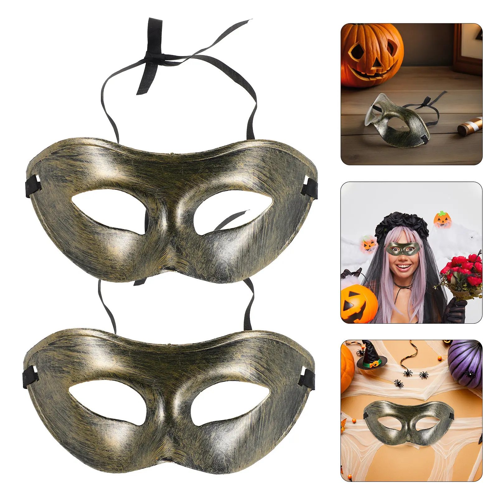 15 unidades de máscaras venecianas para la mitad del rostro, ideales para fiestas de disfraces, Halloween, carnavales, bailes de graduación, cosplay y fiestas en general. Máscaras para hombres y mujeres, perfectas para bailes de máscaras.