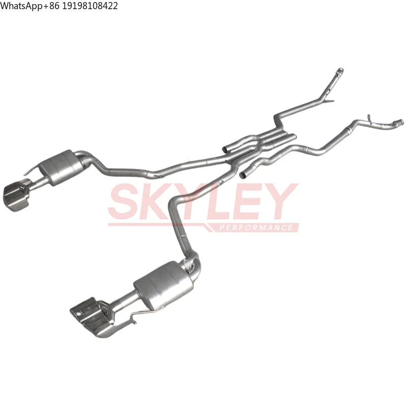 

SKYLEY Full Set High Performance Valved Exhaust Catback and Downpipe System for Mercedes Benz Cls500 Cls400 W218 5.0 Exhaust