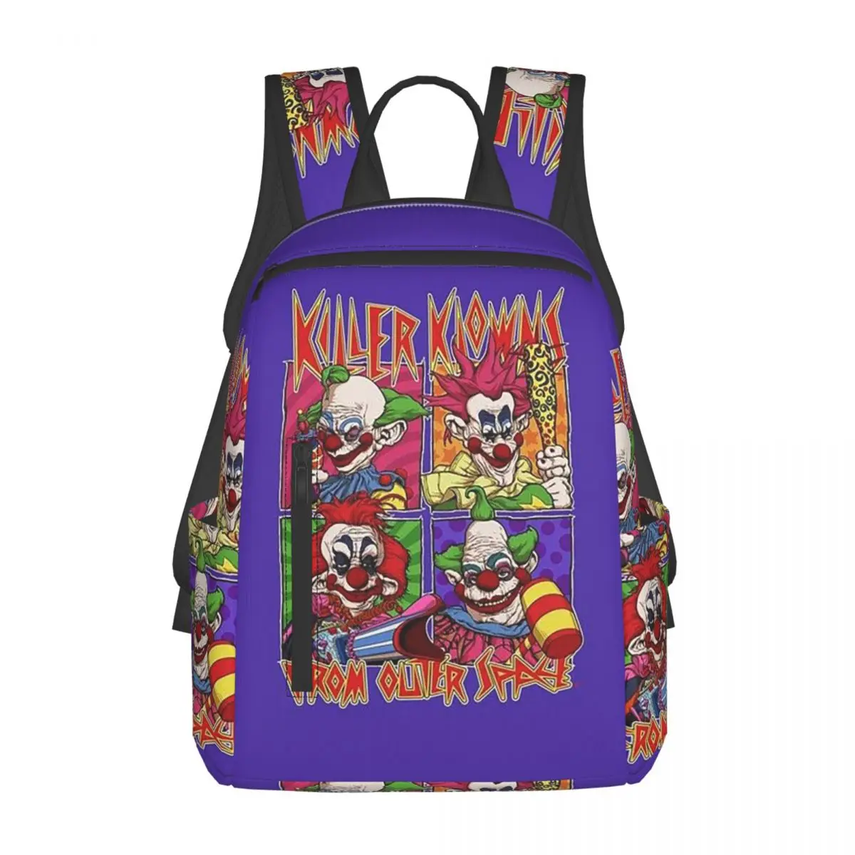 

Killer Klowns From Outer Space Backpack Daypack Large Capacity Boys Girls BookBag School Bag Shoulder Bags for Men Women