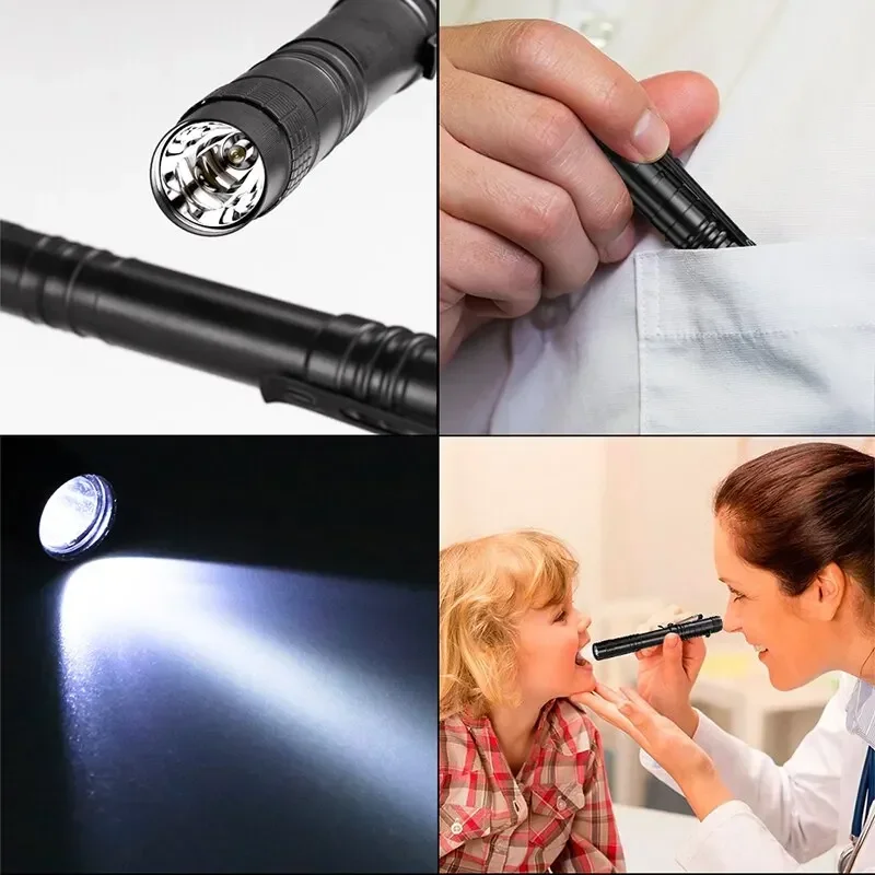 Pen Doctor Lights 13cm Mini Portable LED White Light Dentist Nurse Torch Camping Hiking Adventure Out Flashlight