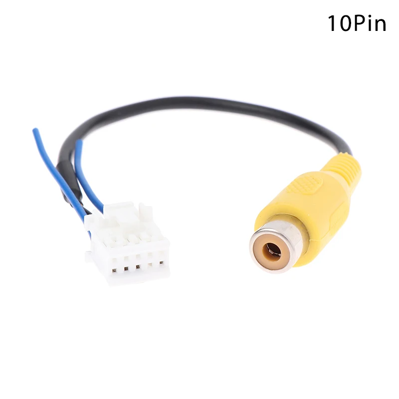 

Innovative And Practical For Android Radio Car Accessories Universal 10 Pin Camera Video Input Cable Adapter Wiring Connector