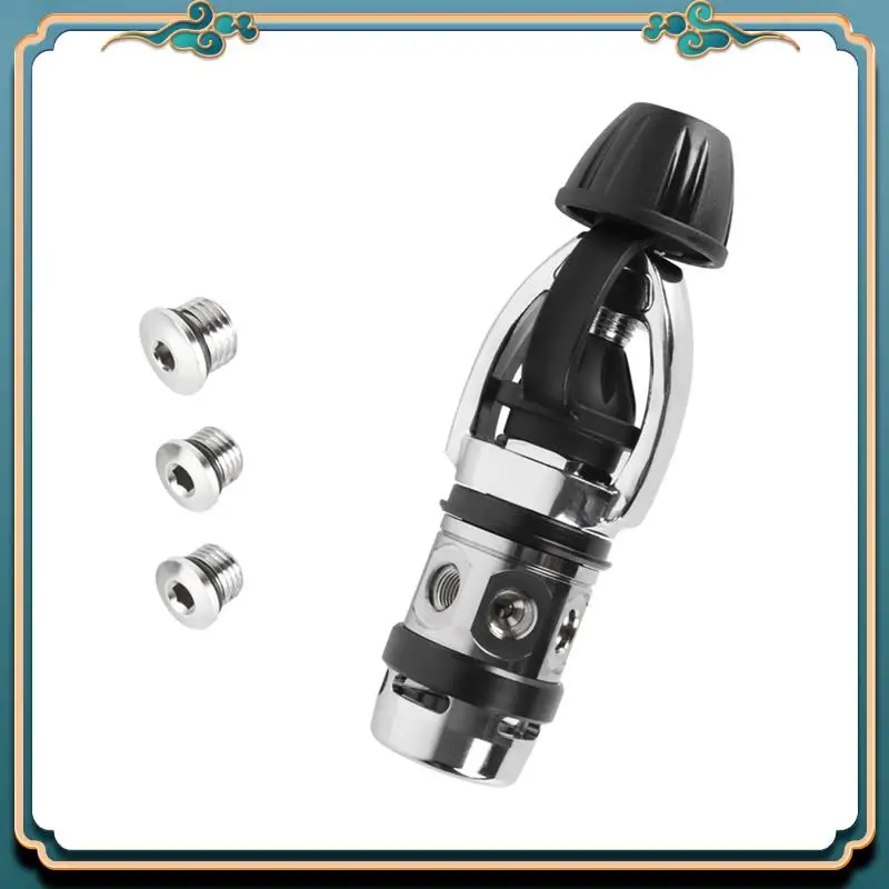 

Latest Scuba Diving Regulator 5 Ports Design First Second Class Reducing Valve Diving Supplies