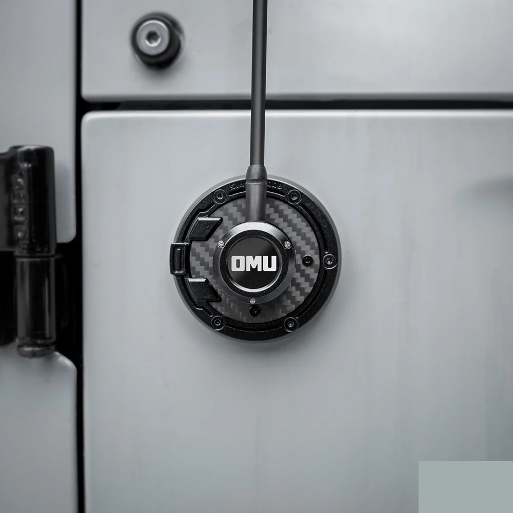 Vehicle Antenna Mount for the Jeep Wrangler OMU Antenna Cover, JL/JK Modification Part, Gladiator Car Accessory, OMU004