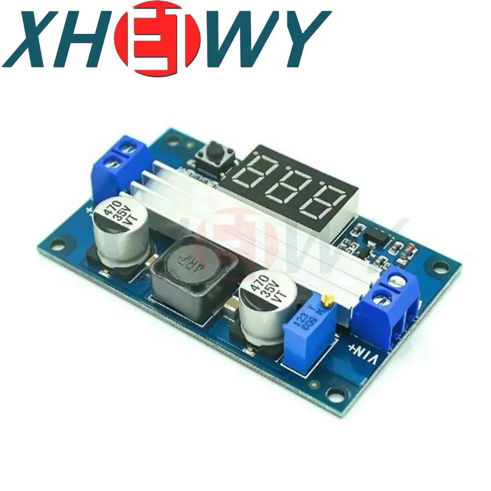 DC LTC1871 High-power 100W adjustable output 3.5~35v Digital display boost power supply module