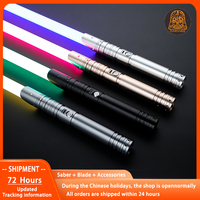 PunkSaber Lightsaber Neopixel Jedi Laser Sword Heavy Dueling Sensitive Smooth Infinite Changing Hitting Sound Light Saber Toys