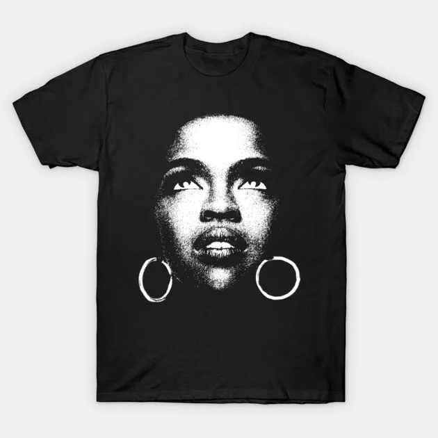 

Men’s Lauryn Hill T-Shirt Unisex Hip Hop Female Icon Graphic Retro Classic Rap Music Merch Cotton O-Neck Short Sleeve Top