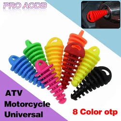 Motorcycl Exhaust Pipe Motocross Tailpipe Air-bleeder Plug Exhaust Muffler Wash Pipe Protector For EXCF CR WRF KXF Kayo