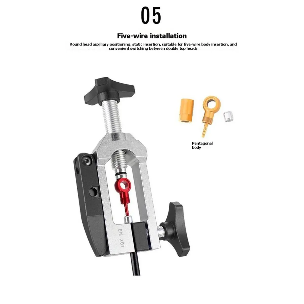 

AD10 Bicycle Integrated Oil Needle Insertion Tool Olive Head Oil Pipe Insertion Device Oil Pipe Cutting Tool