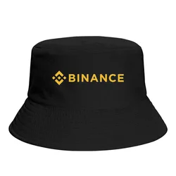 Bic Binance Crypto Currency Miners uomo donna cappello da pescatore Outdoor pieghevole spessa Panama Cap visiera cappelli da sole berretti da pescatore