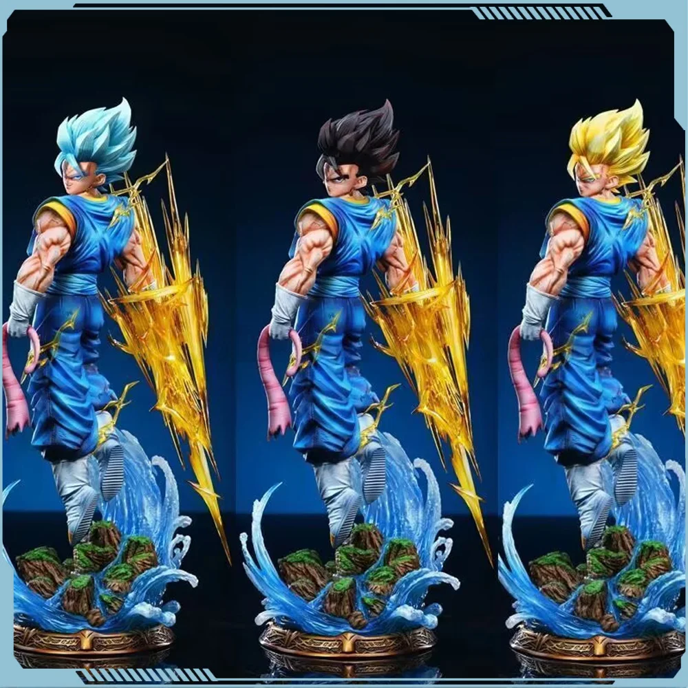 

Dragon Ball Anime Figure Vegetto Figures Super Saiyan Vegetto Action Figurine Gk Statue Model Doll Collection Decora Toys Gifts