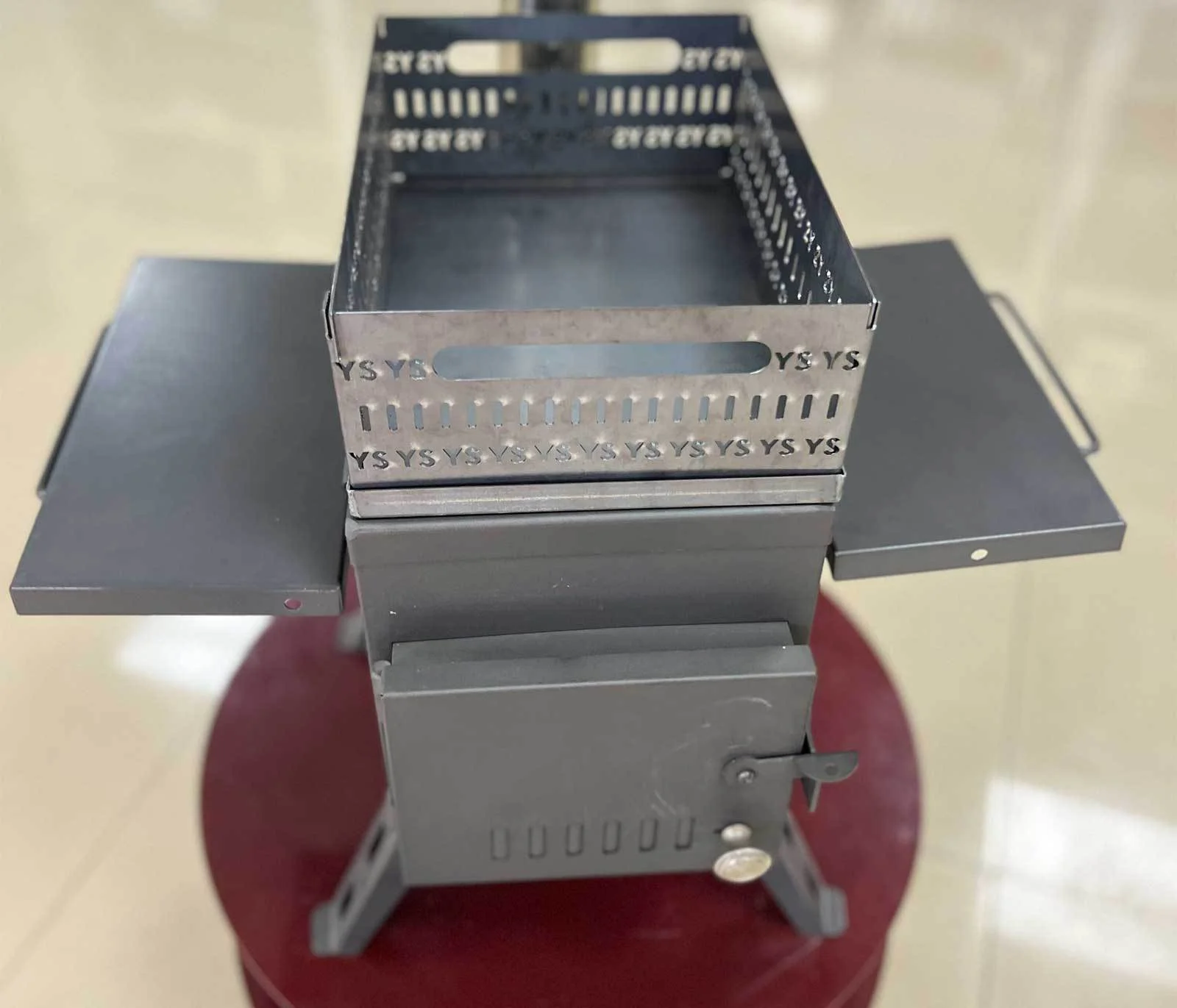 

HUAXI Processing and Customizing Outdoor Wood Burning Stove Sauna Room Stove Sauna Wooden Stove Picnic Camping Tent for Firewood