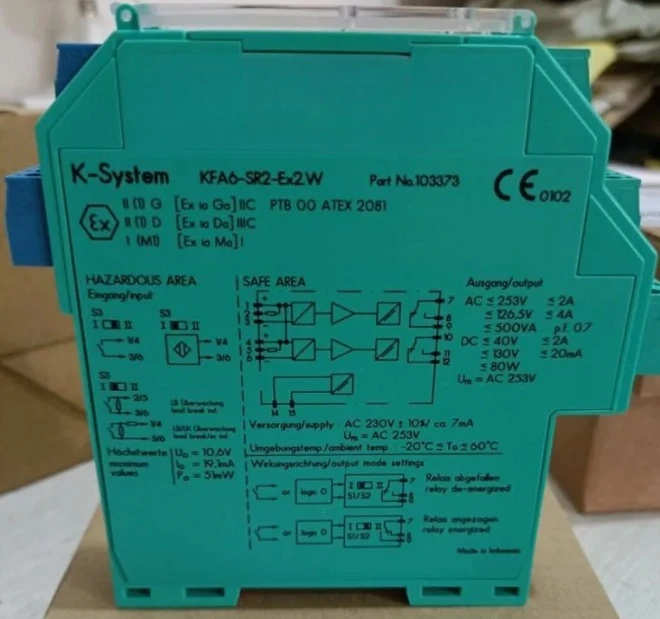 Brand New Original KFA6-SR2-Ex2.W Safety Grating Isolation Fast Delivery