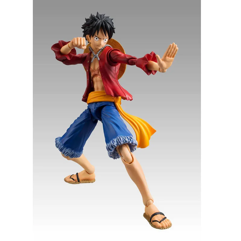 One piece monkey d. Luffy Action Figure com articulações articuladas, brinquedos modelo móvel, coleção Anime