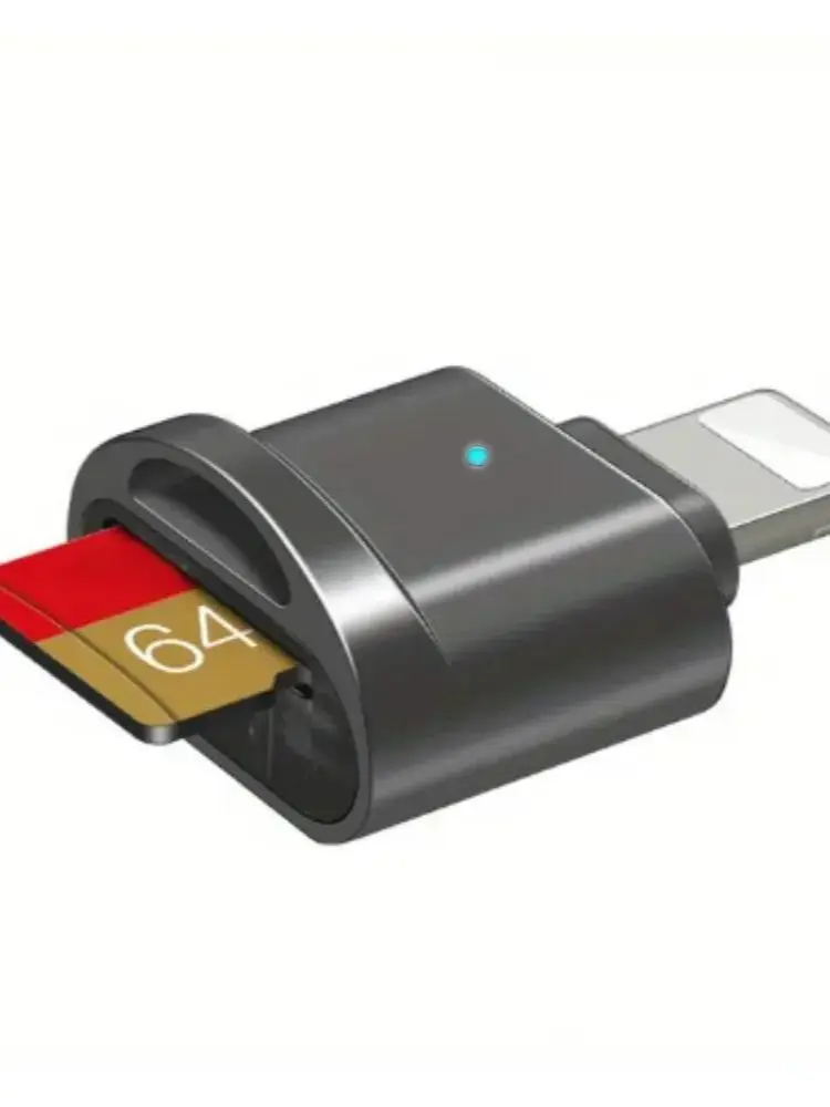 Mini cartão sd tf leitor de cartão apple adequado para iphone ipad conexão expansão externa cartão