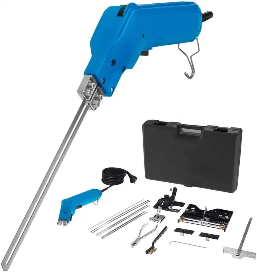 190W Hot Cutter Electric Heating Knife Foam Sponge Plastic Material Rope Cutting Tool Kits 110V/220V Handheld Power Tool Sets