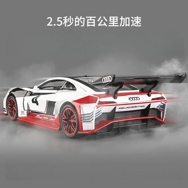 1:32 simulação jogo de corrida liga modelo carro crianças som e luz puxar para trás brinquedos diecast liga modelo carro colecionável