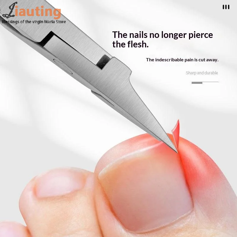 Nuovo 1 pz lama dritta tagliaunghie per unghie dei piedi taglio unghie incarnite spesse rimozione strass gemma clipper manicure strumenti per unghie