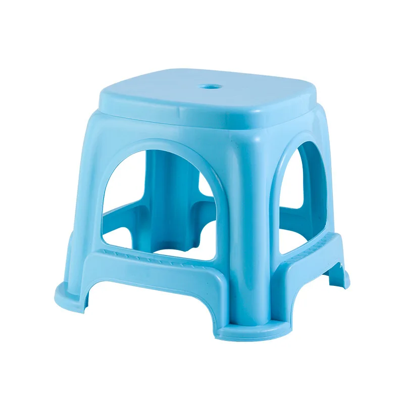 Tabouret en plastique épaissi pour enfants, banc antidérapant, tabouret minimaliste moderne, salon à la maison