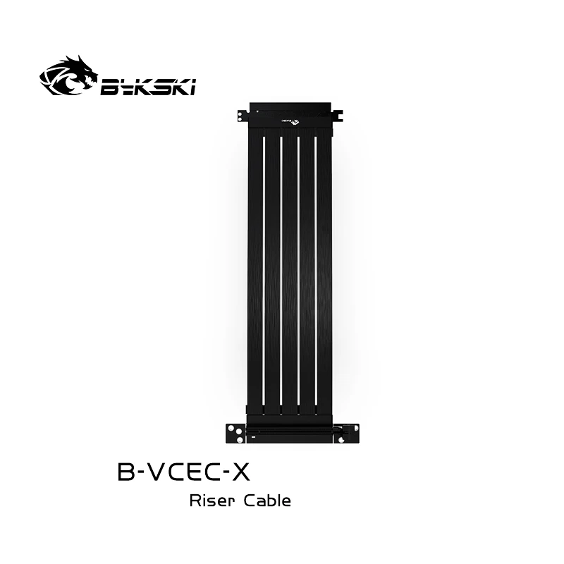 Imagem -05 - Bykski-placas Gráficas para pc Cabo Pci Express Connector Suporte de Inversão Riser Card Cabo Flexível Montagem Vertical Gpu Pci-e 25cm