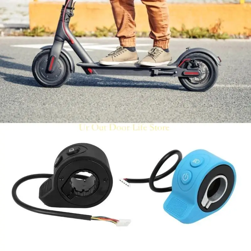

77UF Electric Scooter Thumb Throttle Scooter Accelerators Integrated Switches