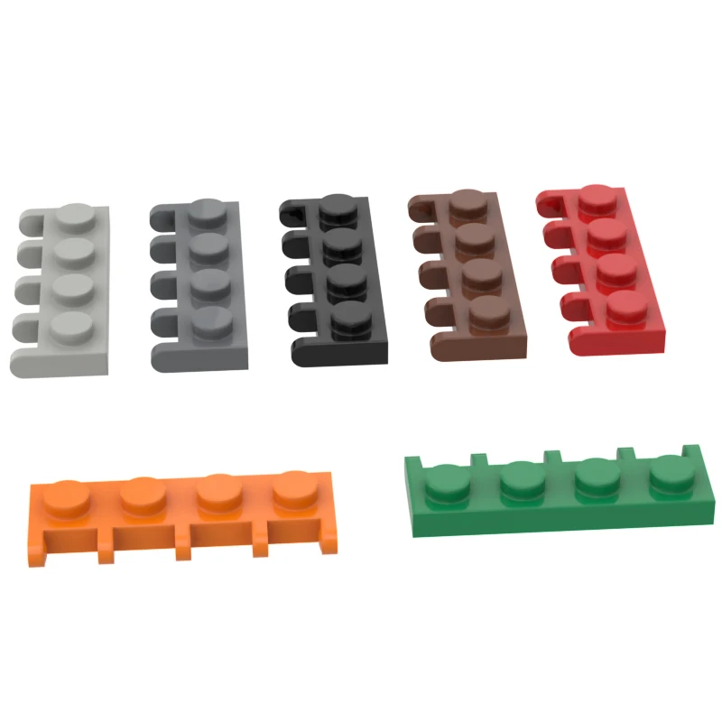 10Pcs MOC Parts 4315 Hinge Vehicle Roof Holder 1 x 4 Compatible Bricks DIY Assmble Building Blocks Particle Kid Puzzle Toy Gift