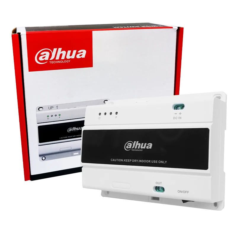 Dahua 2 線式スイッチ DC 48V ビデオインターホン電源 VTNS1001B-2 VTO3222E-P VTO6222E-P VTO2202F-P-S3 VTH2622GW-W VTH5422HW-W