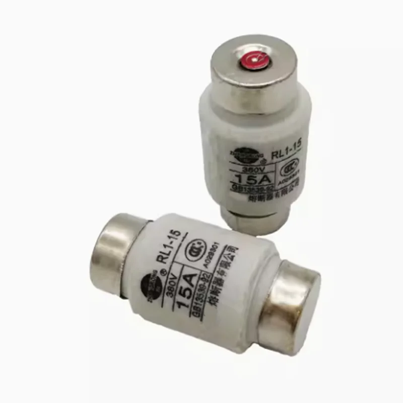 

RL1-15 spiral ceramic fuse core 380V fuse core RLS1-15 quick disconnect fuse core 500V fuse core