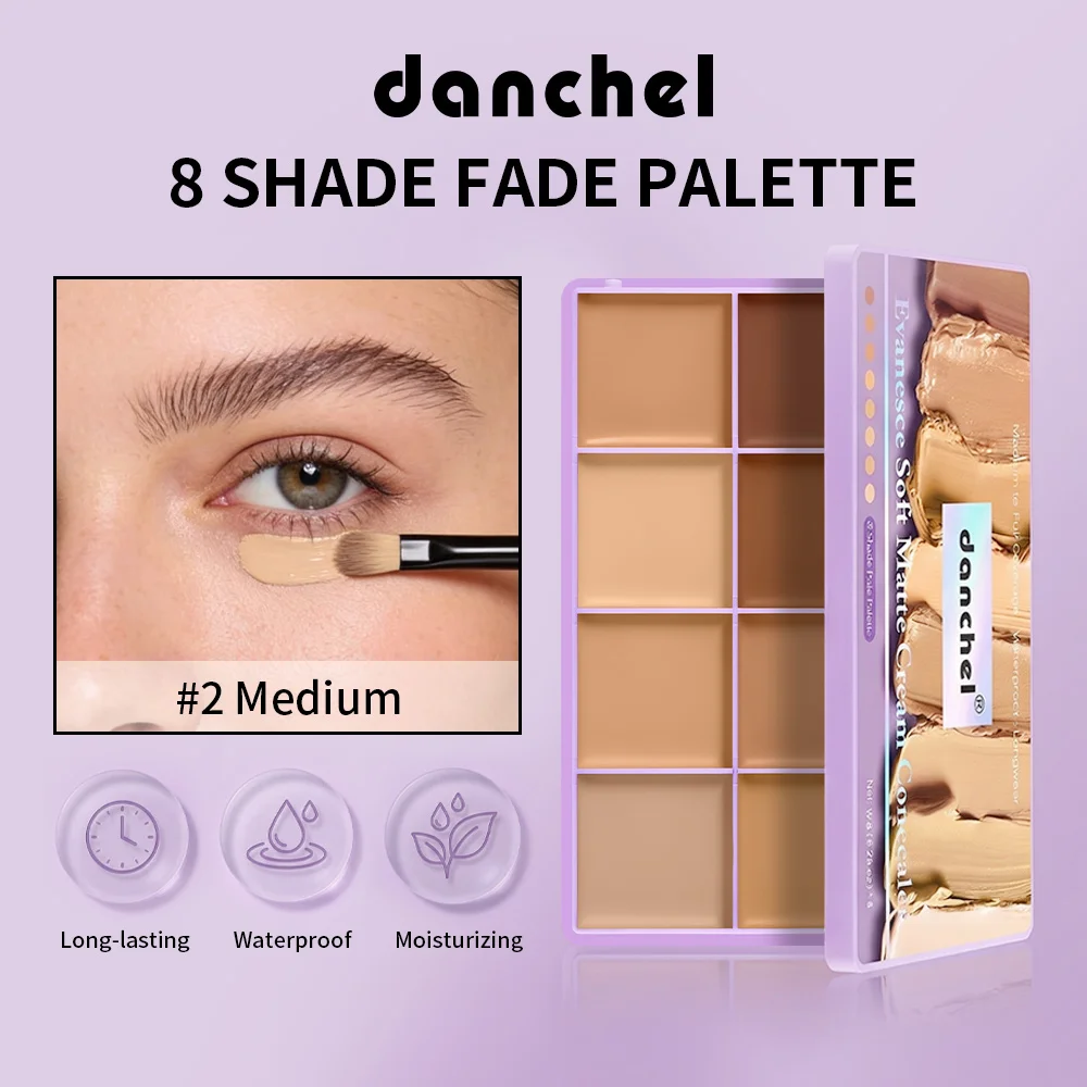 8 Shade Concealer & Corrector Pallet - Soft Matte Finish 2