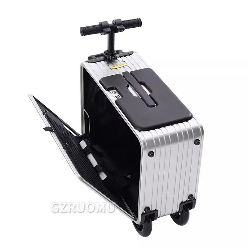 20 Inches Electric Smart Luggage Cycling Trolley Case Smart Boarding Case Walking Suitcase Manned Boarding Case Riding Suitcase