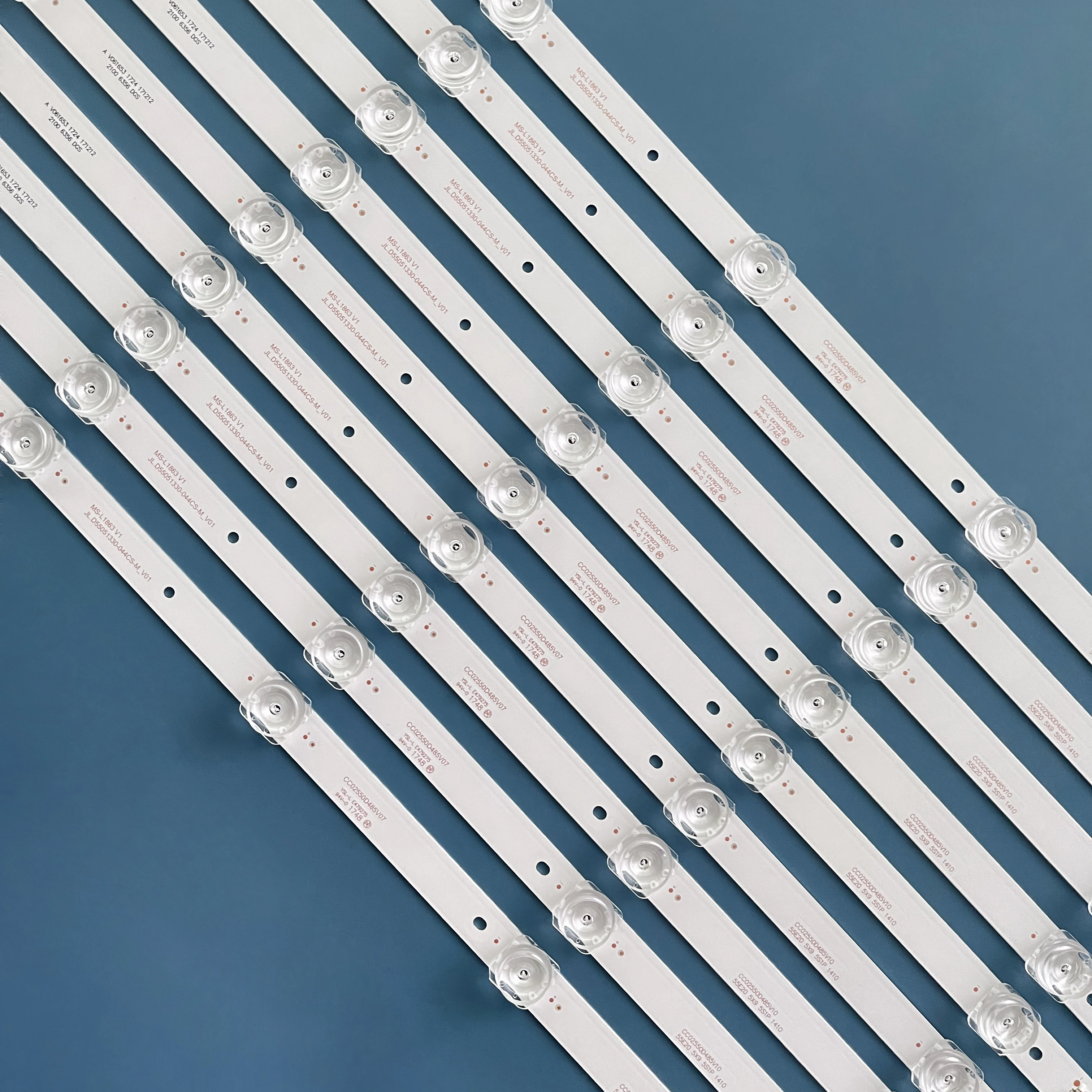 LED backlight For DEXP U55F8000Q/G U55E9000Q U55E9100Q K55S U55W U55V LED55UA8100 Baird QT55I90ID CC02550D485V10 55E20 5X9 5S1P