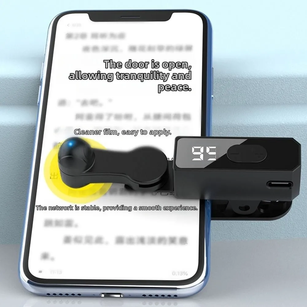 Портативный быстрый щелчок автоматический кликер для экрана USB мини-электрический переворачиватель страниц ABS физический экран Фото №4