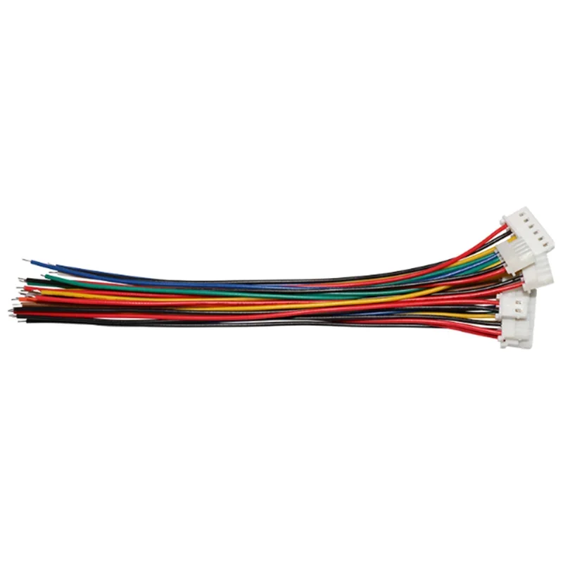 10PCS 5264 Terminal Line Spacing 2.5mm Electronic Wire 26awg Single Head Connection Wire 100MM 200MM 300MM 2p 3p 4p 5p 6p