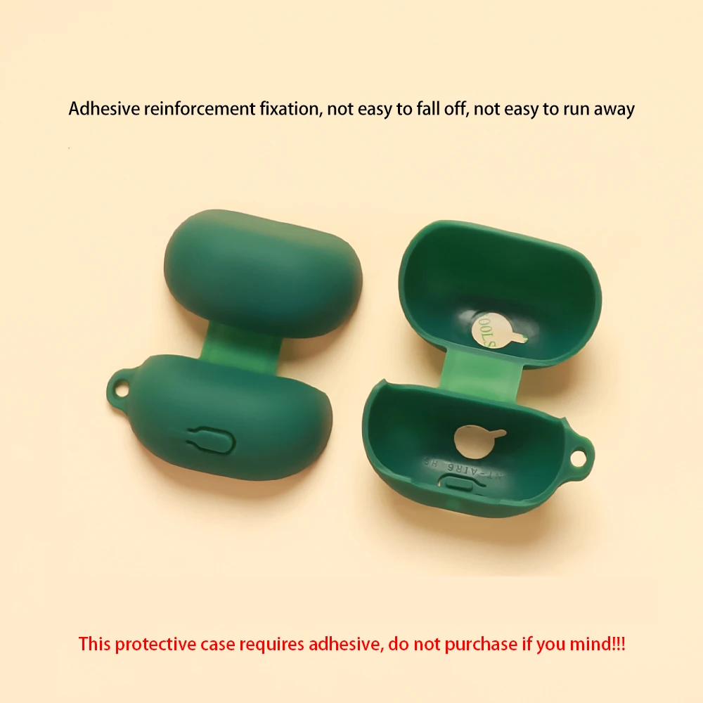 New For SoundPeats Air 6 HS Wireless Earbuds Cover Silicone Soft Case For SoundPeats Air 6 HS Shockproof Case Protective Sleeve