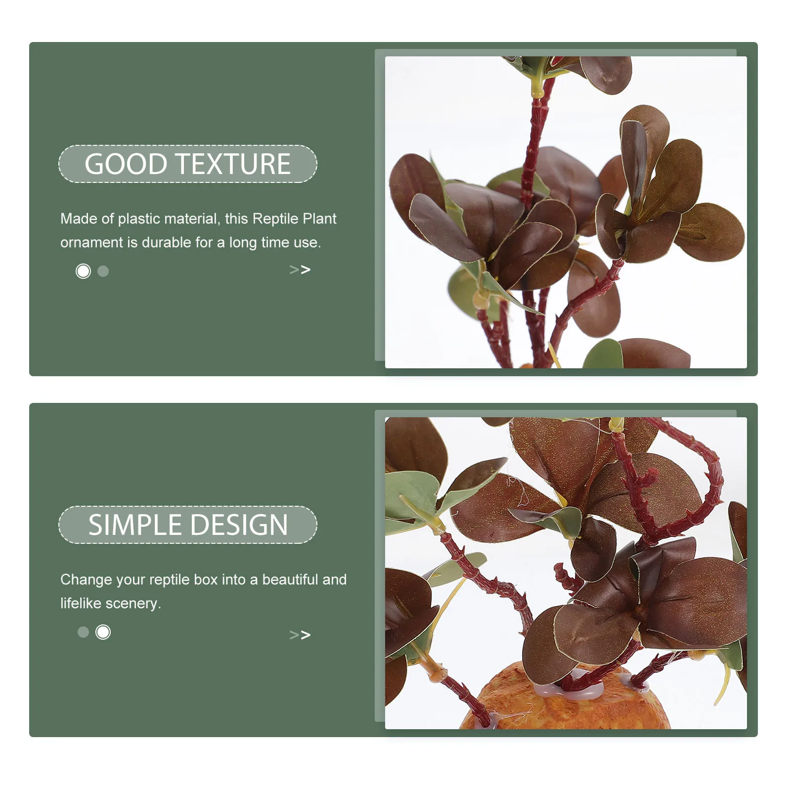 

Fake Green Grass Plant For Reptile Terrarium Decor Aquarium Landscape Simulation Plants Artificial Tank Ornament Reptile