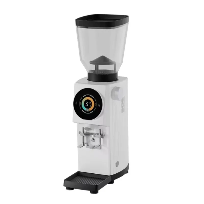 

Latest Big Flat Burrs 83mm Commercial Espresso Coffee Grinder Machine Coffee Shop Grinder