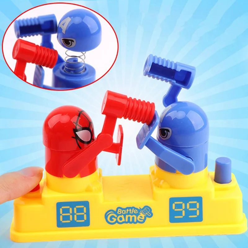 Funny Practical Joke Children Fight Battle Antistress Toy Boxing Parent-Child Interaction Play Table Party Game Kids Toys Gift