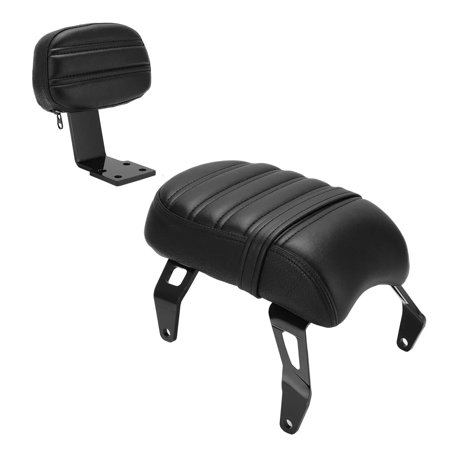 Motorcycle Parts Waterproof Steel Passenger Backrest Set Replacement for Indian Scout for bobber Sixty 2020-2021 for upgrade image 5