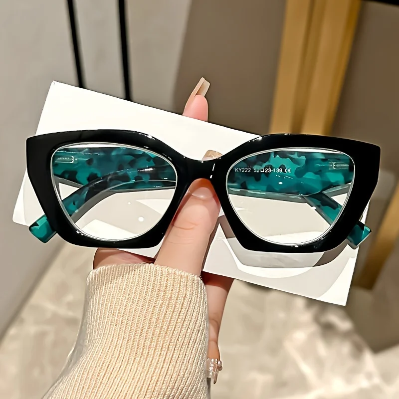 Vintage Cat Eye Reading Glasses for Women, PC Frame And Lenses, Clear Vision Computer Reading Glasses  1.0 to 4.0 image 6