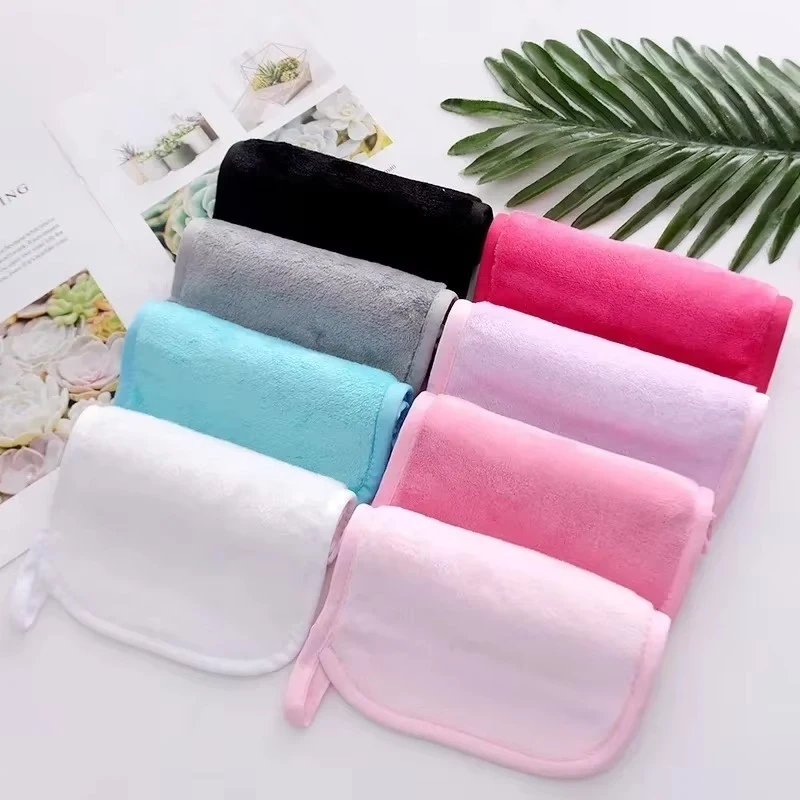1-4 Stück Entferner-Pads Wiederverwendbare Wattepads Make-up-Entferner Mikrofaser-Gesichtstuch Gesichtsreiniger Reinigungstücher Hautpflege-Schönheitswerkzeuge