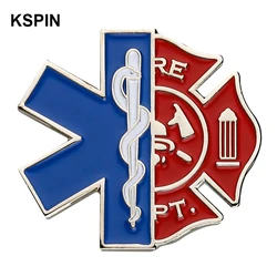 Emergency Medical Technician Badge Brooch Lapel Pin International Travel Pins