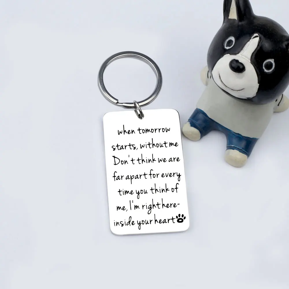 Holiday Gift New Key Hanger Stainless Steel Hanger Waterproof Jewelry Customized Key Hanger Men and Women