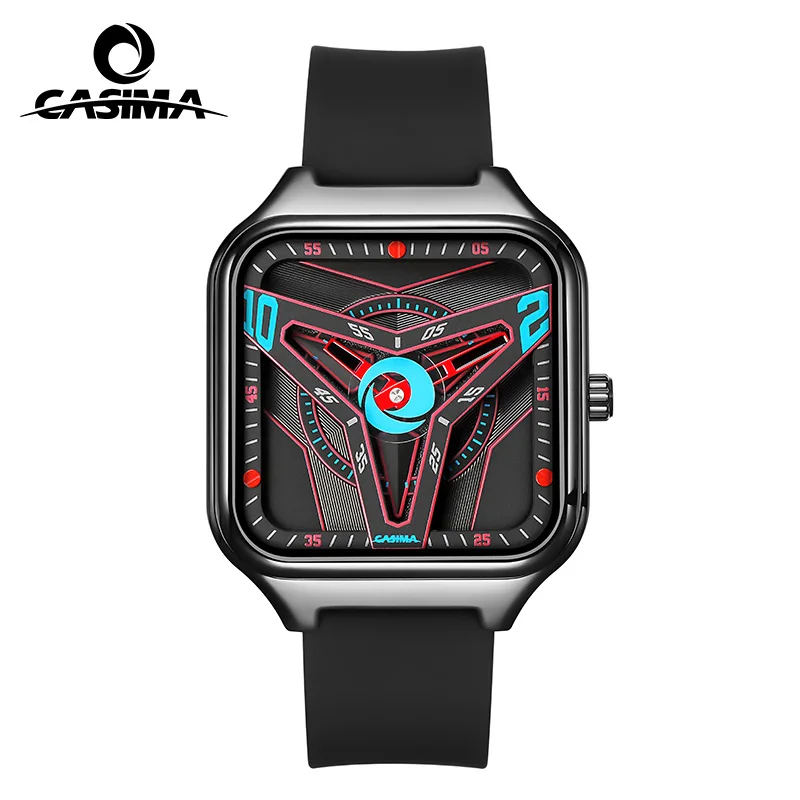 CASIMA カップルウォッチ スポーツクォーツムーブメントウォッチ 防水 サイバーパンクシリーズ モデル CS2137-1033