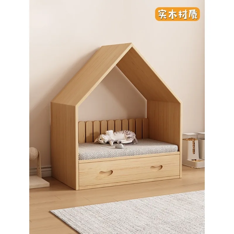 

Cat litter universal pet cat house new cute cat sofa indoor thickened bedside small dog kennel