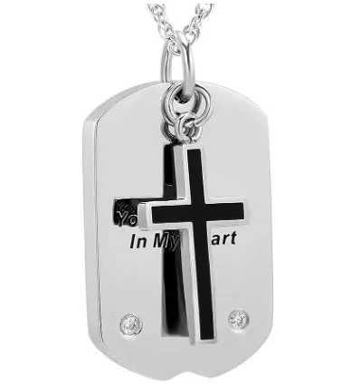 

Cremation Jewelry Urn Memorial Pendant Stainless Steel