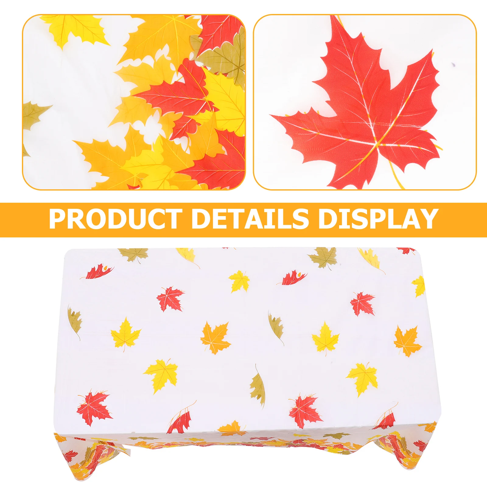

Tropical Leaves Tablecloth Plastic Decorative Kitchen Runner Oil proof Reusable Washable Banquet Party Leaf Pattern Housewarming