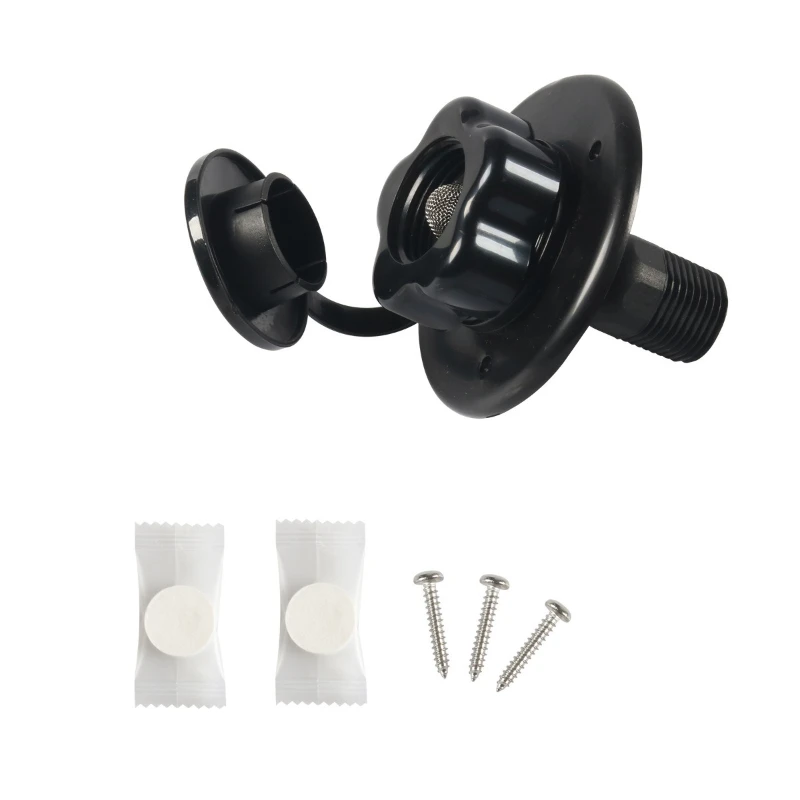 

Water tank cover RV accessories Yacht accessories Water injection saliva Hatch cover RV modified plastic water filling port