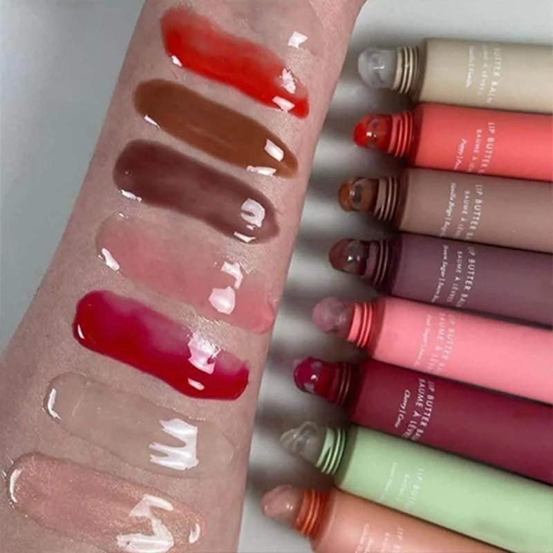 Vanille Beige Lippenbalsem Lippenstift Hydraterende Glanzende Gladde Zachte Lippen Cosmetica Suiker Zoete Munt Make-Up Lipverzorging Lip